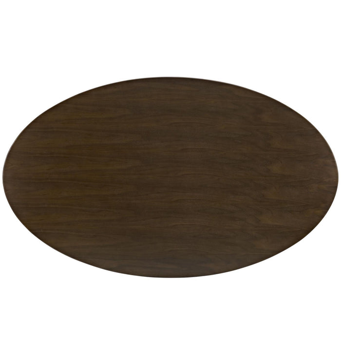 Lippa 78" Oval Wood Dining Table