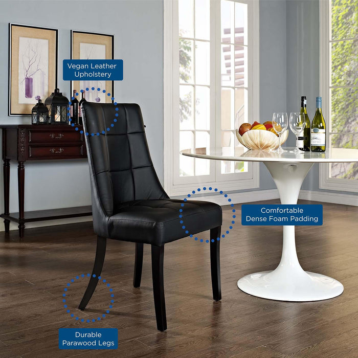 Noblesse Dining Chair Vinyl Set of 2