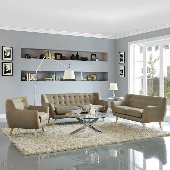 Remark 3 Piece Living Room Set