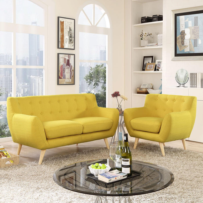 Remark 2 Piece Living Room Set