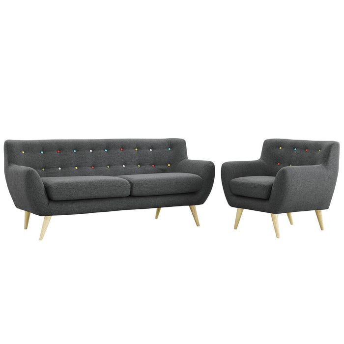 Remark 2 Piece Living Room Set