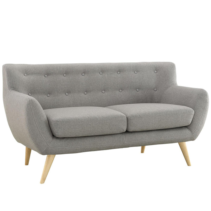 Remark Upholstered Fabric Loveseat