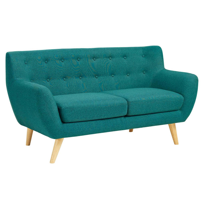 Remark Upholstered Fabric Loveseat