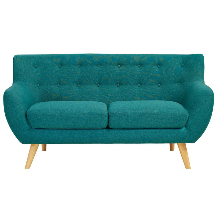 Remark Upholstered Fabric Loveseat