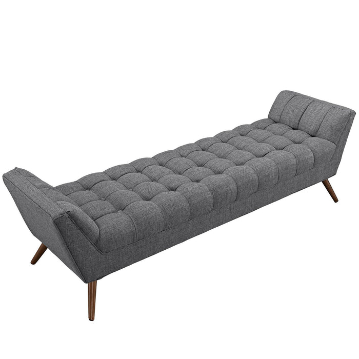 Response Upholstered Fabric Bench