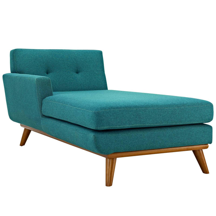 Engage Left-Facing Upholstered Fabric Chaise