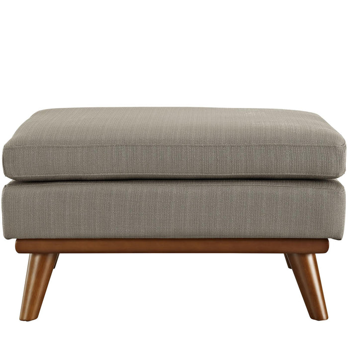 Engage Upholstered Fabric Ottoman