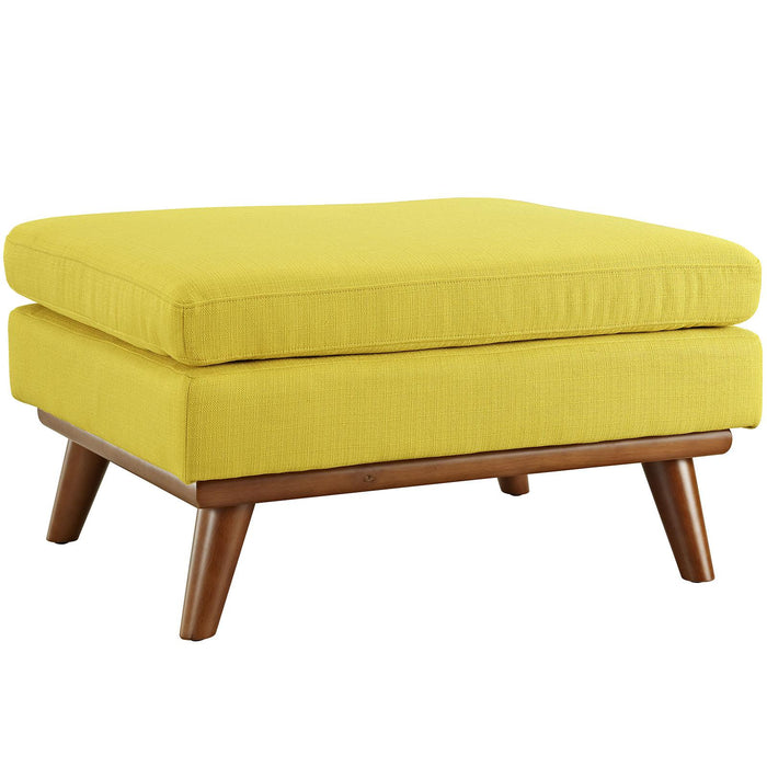 Engage Upholstered Fabric Ottoman