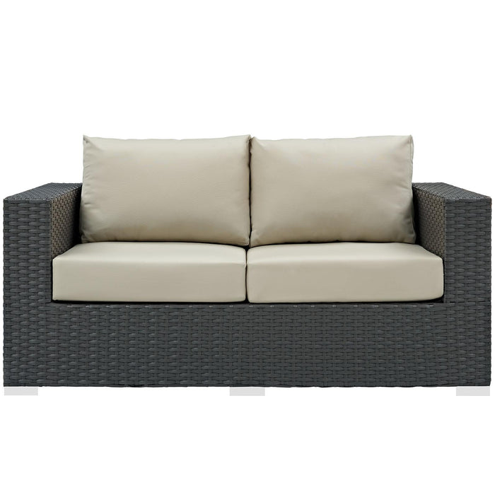 Sojourn Outdoor Patio Sunbrella� Loveseat