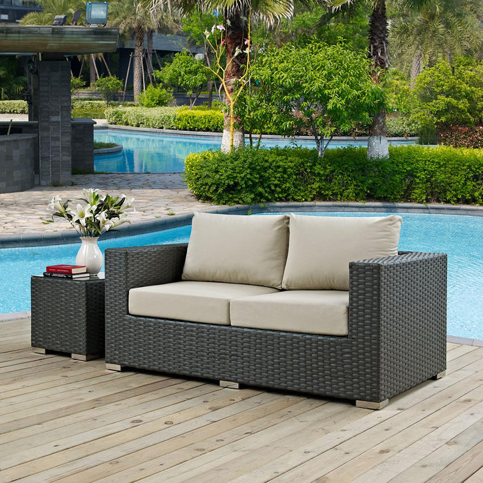 Sojourn Outdoor Patio Sunbrella� Loveseat