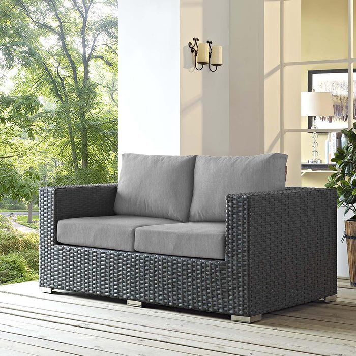 Sojourn Outdoor Patio Sunbrella� Loveseat