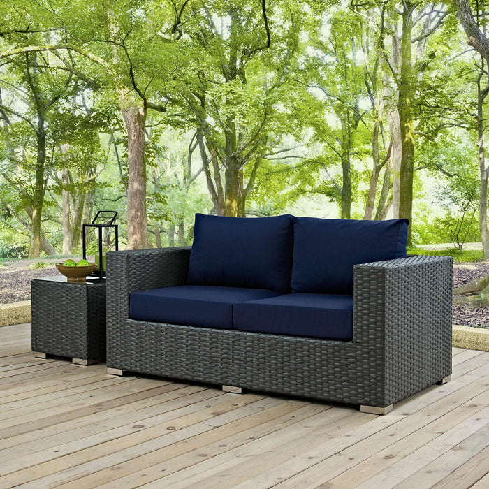 Sojourn Outdoor Patio Sunbrella� Loveseat