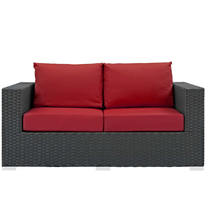 Sojourn Outdoor Patio Sunbrella� Loveseat