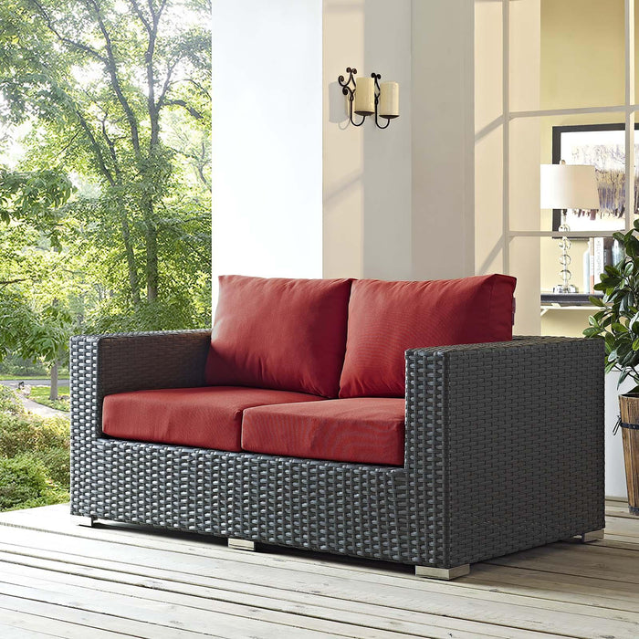 Sojourn Outdoor Patio Sunbrella� Loveseat