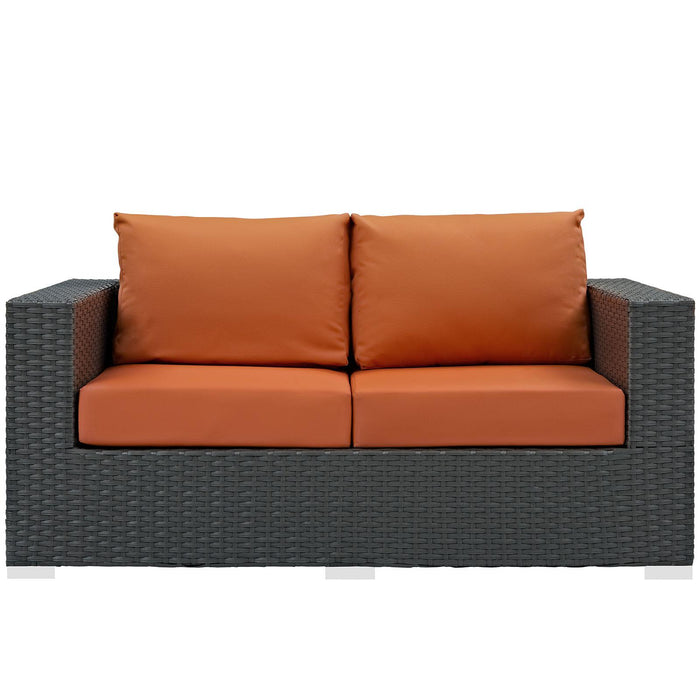 Sojourn Outdoor Patio Sunbrella� Loveseat