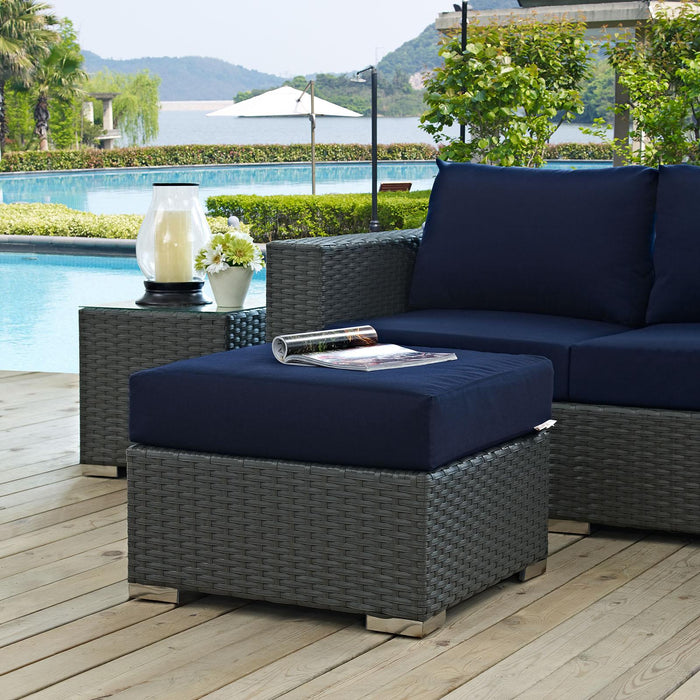 Sojourn Outdoor Patio Sunbrella� Ottoman