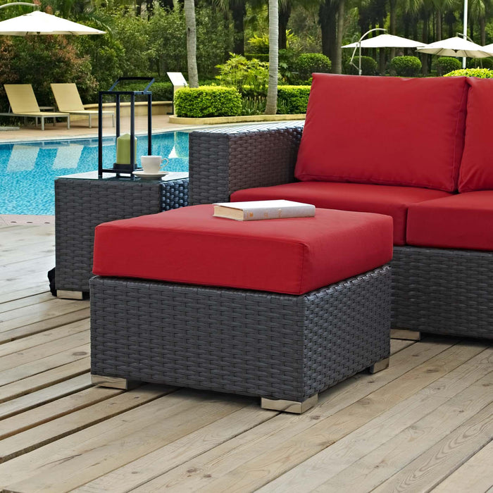 Sojourn Outdoor Patio Sunbrella� Ottoman