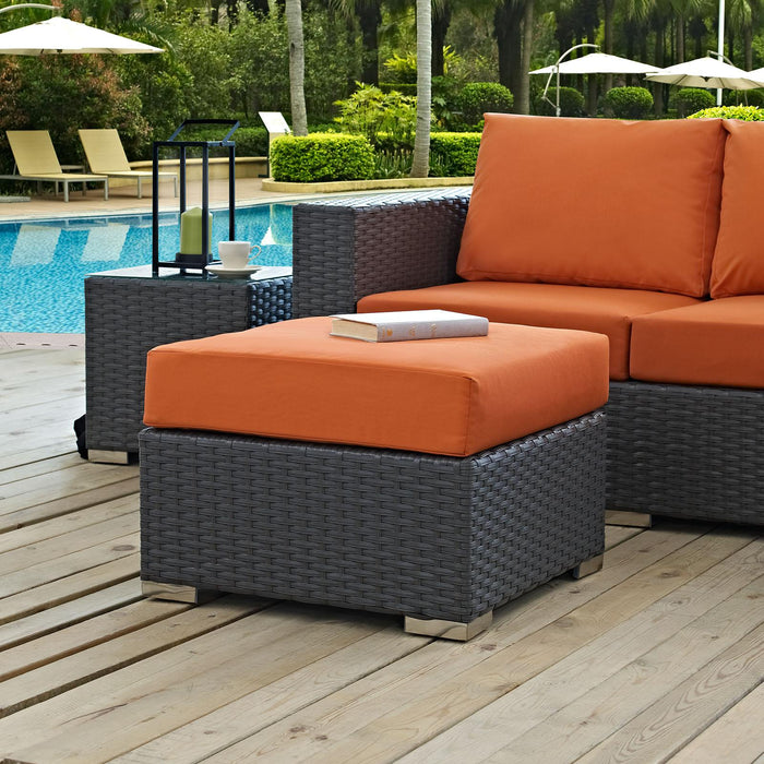 Sojourn Outdoor Patio Sunbrella� Ottoman