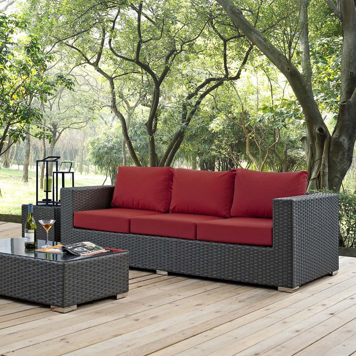 Sojourn Outdoor Patio Sunbrella� Sofa