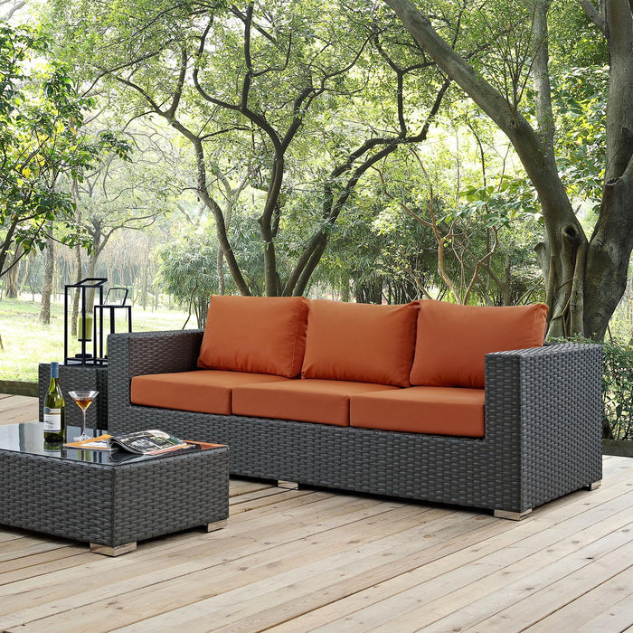 Sojourn Outdoor Patio Sunbrella� Sofa