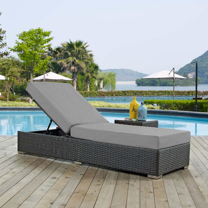 Sojourn Outdoor Patio Sunbrella� Chaise Lounge