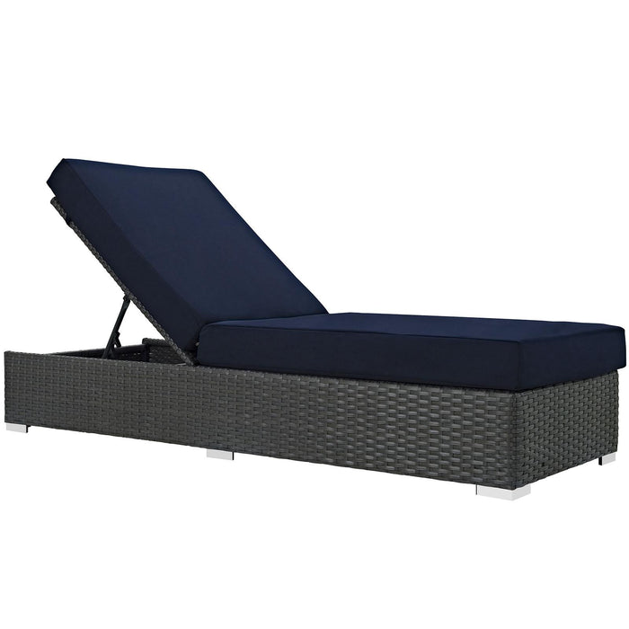 Sojourn Outdoor Patio Sunbrella� Chaise Lounge