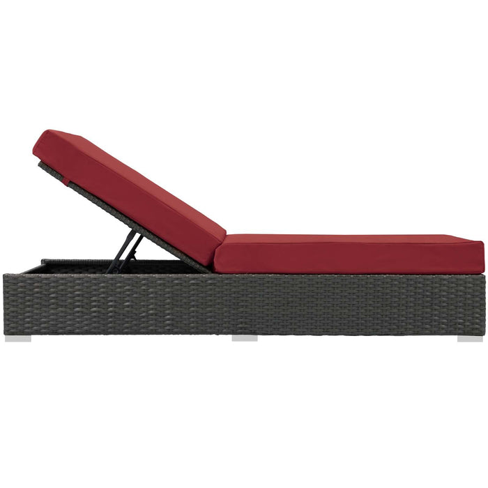 Sojourn Outdoor Patio Sunbrella� Chaise Lounge