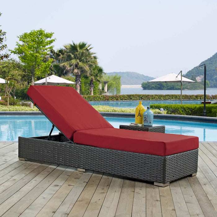 Sojourn Outdoor Patio Sunbrella� Chaise Lounge