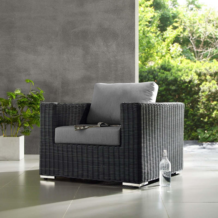 Summon Outdoor Patio Fabric Sunbrella� Armchair