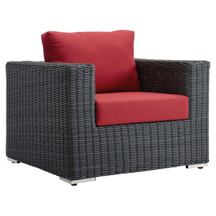 Summon Outdoor Patio Fabric Sunbrella� Armchair