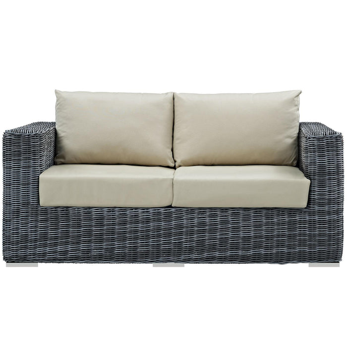 Summon Outdoor Patio Sunbrella� Loveseat