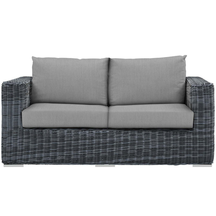 Summon Outdoor Patio Sunbrella� Loveseat