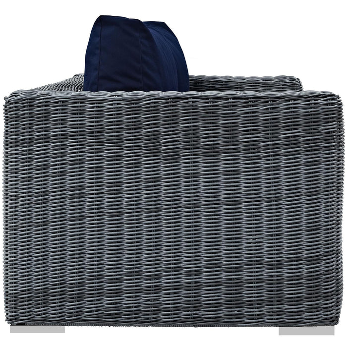 Summon Outdoor Patio Sunbrella� Loveseat