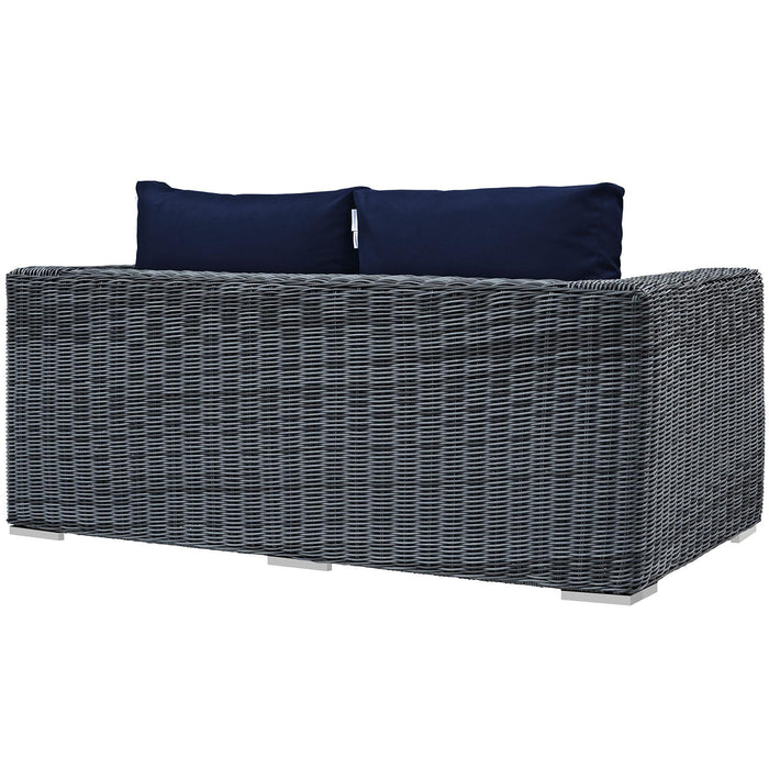 Summon Outdoor Patio Sunbrella� Loveseat