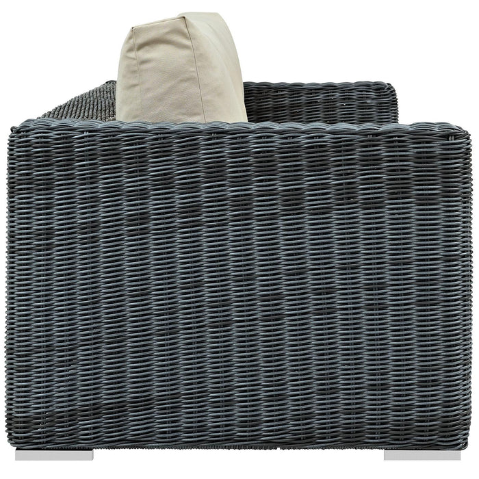 Summon Outdoor Patio Sunbrella� Sofa