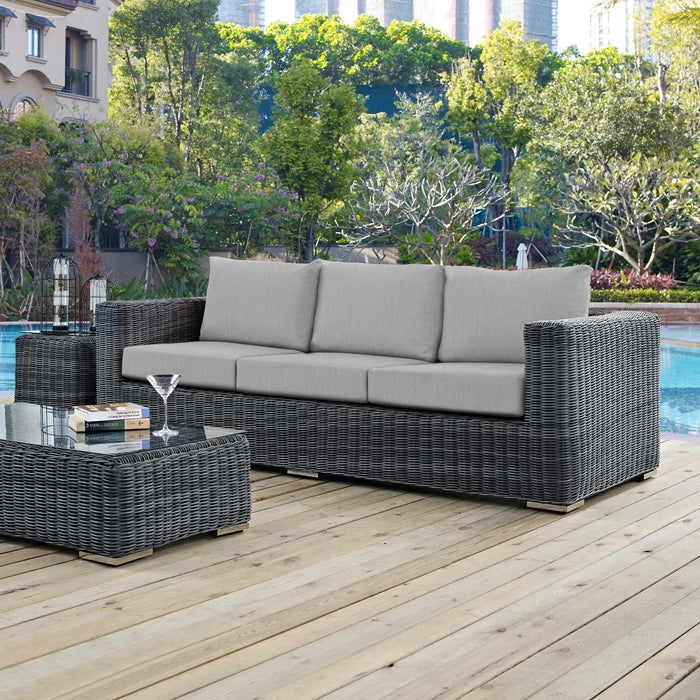 Summon Outdoor Patio Sunbrella� Sofa