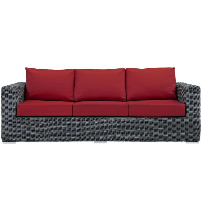 Summon Outdoor Patio Sunbrella� Sofa