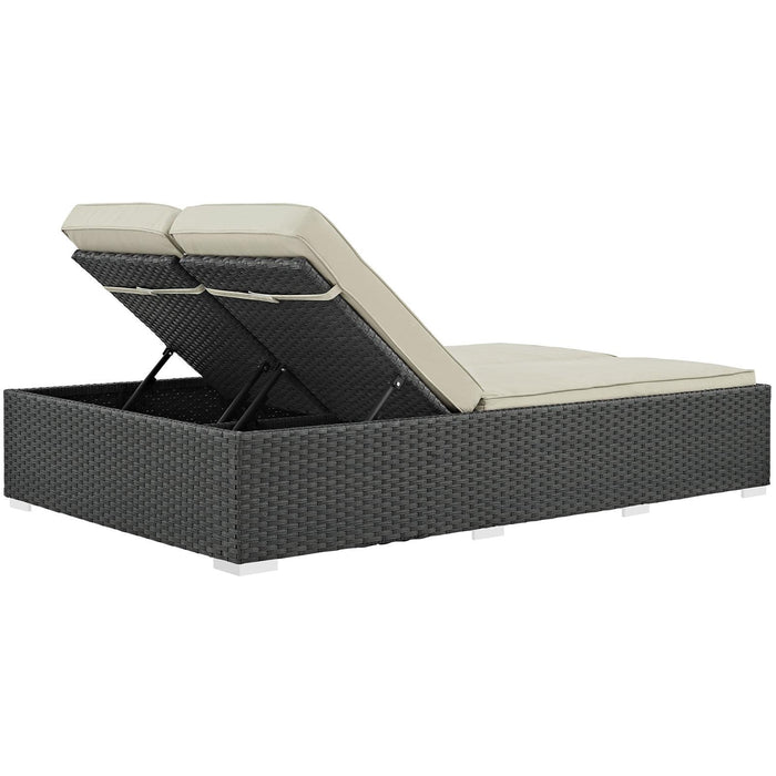 Sojourn Outdoor Patio Sunbrella� Double Chaise