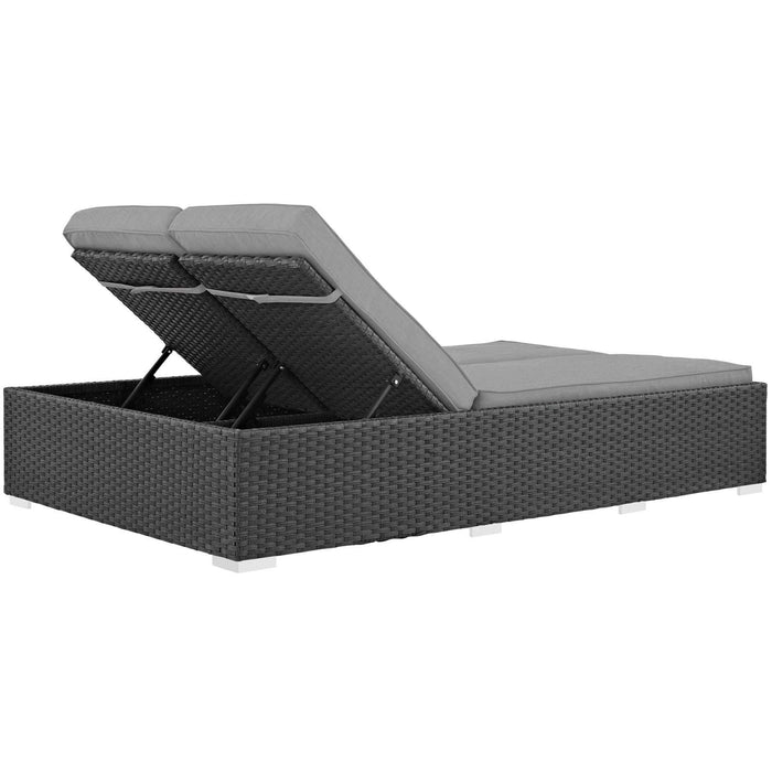 Sojourn Outdoor Patio Sunbrella� Double Chaise