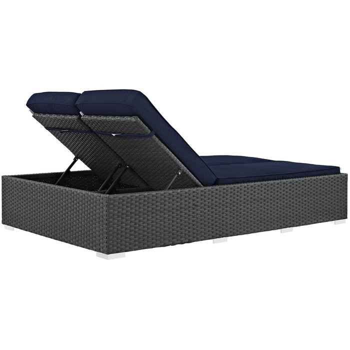 Sojourn Outdoor Patio Sunbrella� Double Chaise