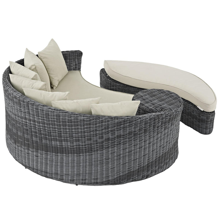 Summon Outdoor Patio Sunbrella� Daybed