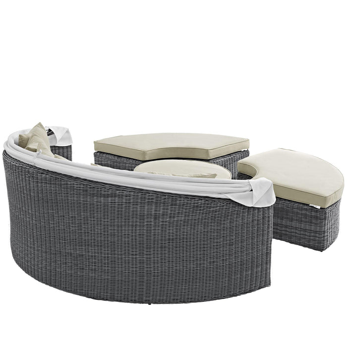 Summon Canopy Outdoor Patio Sunbrella� Daybed