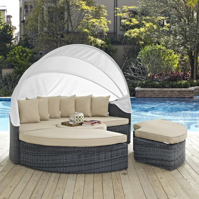 Summon Canopy Outdoor Patio Sunbrella� Daybed