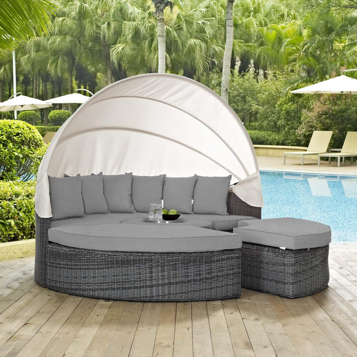 Summon Canopy Outdoor Patio Sunbrella� Daybed