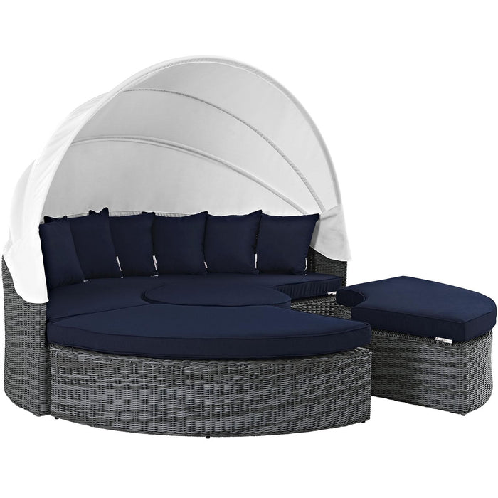 Summon Canopy Outdoor Patio Sunbrella� Daybed