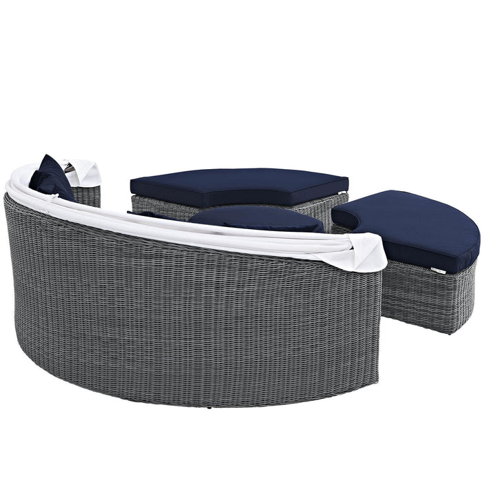 Summon Canopy Outdoor Patio Sunbrella� Daybed