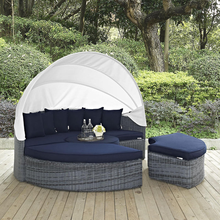 Summon Canopy Outdoor Patio Sunbrella� Daybed