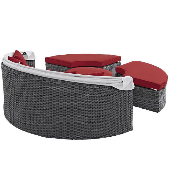 Summon Canopy Outdoor Patio Sunbrella� Daybed