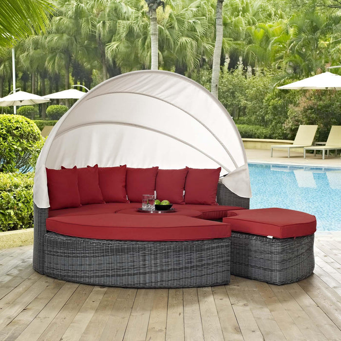 Summon Canopy Outdoor Patio Sunbrella� Daybed