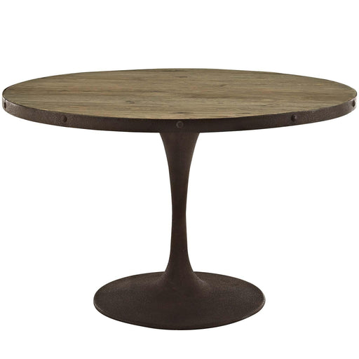 drive-48-round-wood-top-dining-table